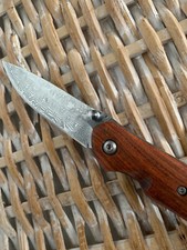 couteau pliant damas