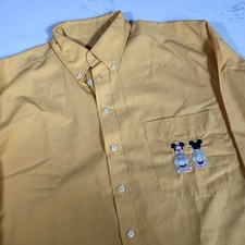 Vintage mens Donaldson Disney Mickey Mouse Button-Down Shirt – Size 16 (176)