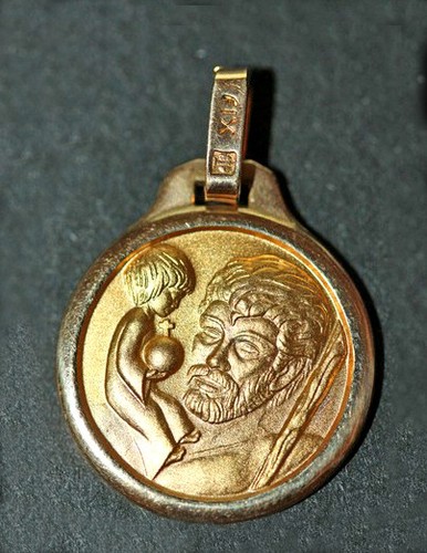 Très belle médaille plaqué