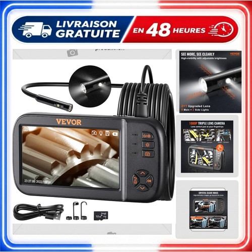 Vevor caméra endoscope - endoscope, triple