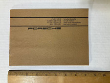 Porsche 1967-68 Accessories Catalog for all models Brochure Vintage