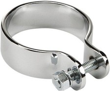 Chrome O-Clamp Exhaust Clamp 38mm (1.5"") Universal Hose