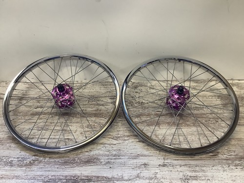 Crupi high flange hubs laced - high,