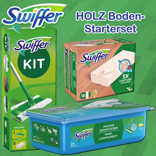 Swiffer bois boden set piquet - boden-set,