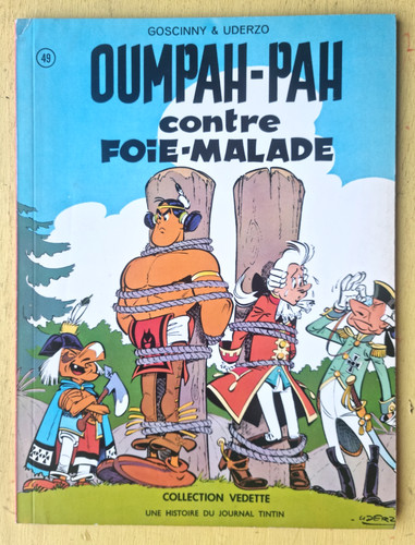 Oumpah pah contre foie - bd, oumpah-pah