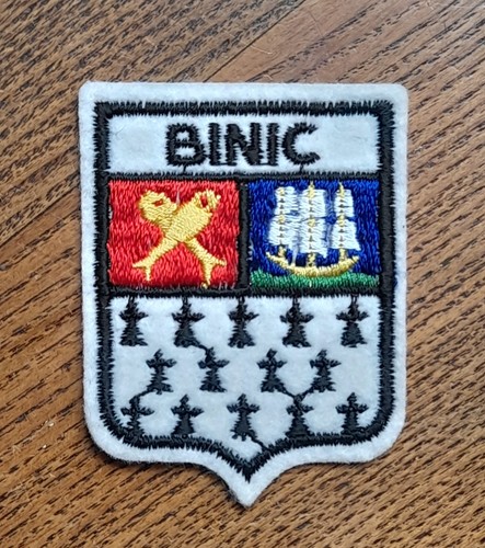 Ecusson brodé binic - de,