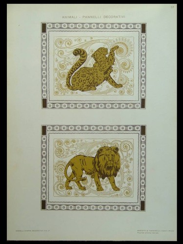 Animaux lion panthere - animaux,,