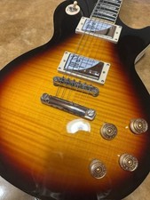 Epiphonee Single-Cut Dark Burst Electric Guitar with Soft Case