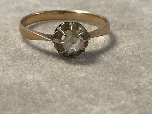 Solitaire 18carats diamant - solitaire, or