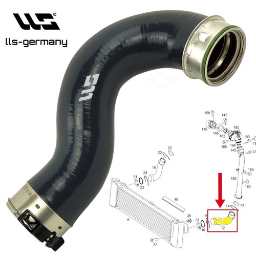 Durite turbo entrée - turbo, d'air