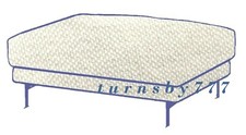 IKEA Nockeby Footstool Cover