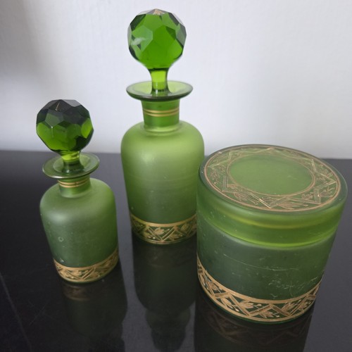 Garniture toilette art déco - garniture,
