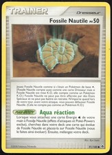 Carte Pokémon Fossile Nautile