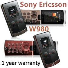 Original Sony Ericsson W980 W980i Bluetooth 3G Unlocked  Classic Mobile Phone