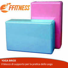 YOGA FOAM BRICKS 2 BLOCKS X EXERCISE FITNESS HOME PILATES TILE
