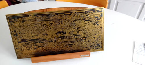 Rare matrice xix - plaque, cuivre