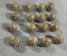16 boutons de 11 mm de la