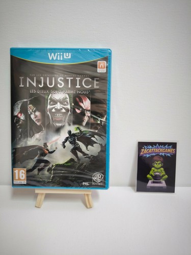 Injustice nintendo wii neuf - injustice,