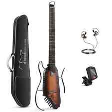 Donner HUSH™ I Acoustic Electric Travel Guitar For Silent Pratice