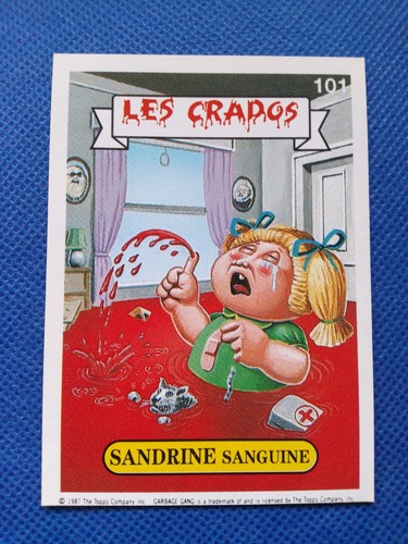 Les crados carte numéro - crados,