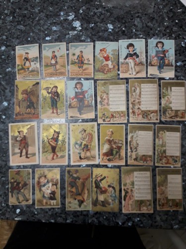 Lot chromos lith laas - 24, lith"laas"