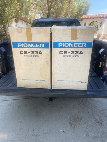 Mint pair pioneer 33a - pair,