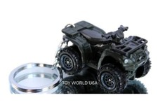 Custom Key Chain ATV Kawasaki 4 - Wheeler Brute Force