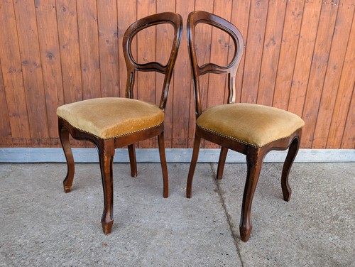 Louis philipe manger chaise - 2x,