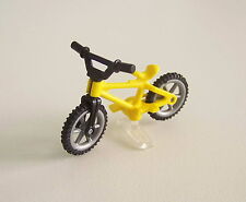 PLAYMOBIL (1546) CHILDREN - Yellow & Black Bike with Clear Stand