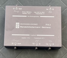 Wandel & Goltermann PFA-3 Sine Waveformer