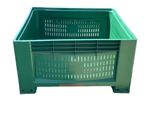 Casier bins plastique foré - plastique,