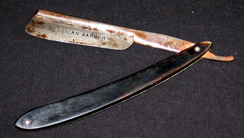 Rasoir droit american barber - rasoir,