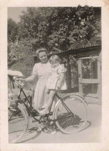 Ancienne photographie maman - photographie, et
