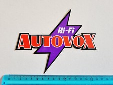 Adhésif Hi-Fi Autovox Sticker