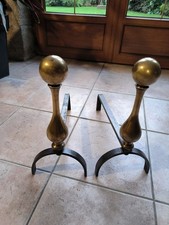 paire de chenets pour