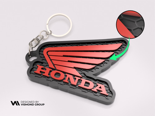 Porte clé honda - porte,