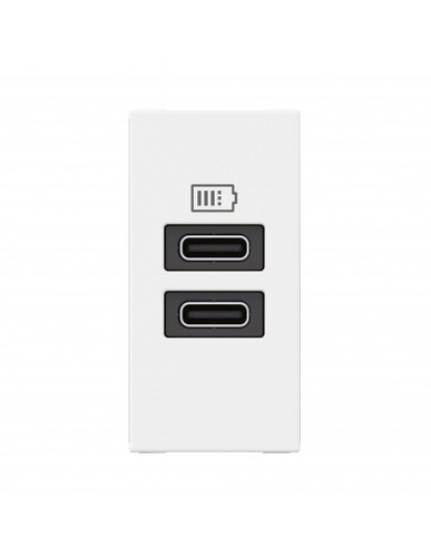 Prise usb type mosaic 3a - prise, type-c