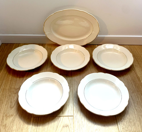 Assiettes creuses 1 plat - assiettes,