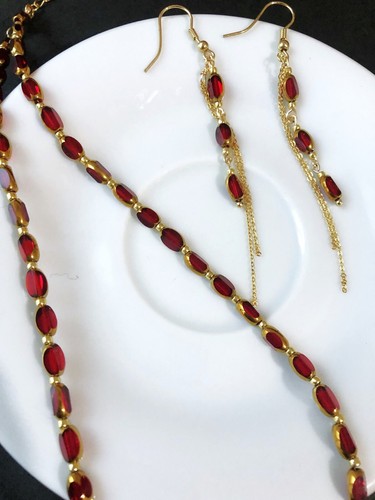 Parure bijoux collier - de,