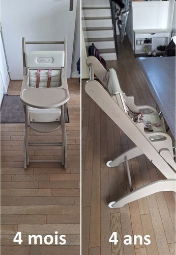 Chaise évolutive mois 4 - évolutive,