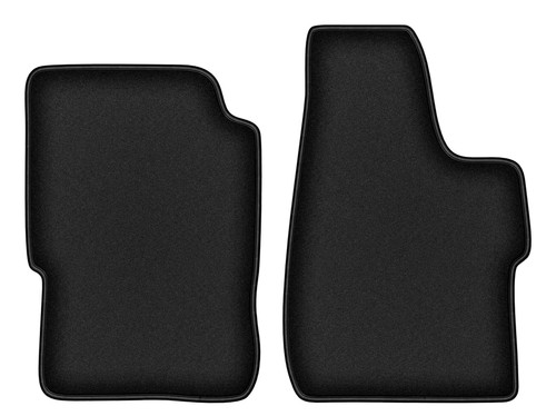 Tapis avant velours noirs