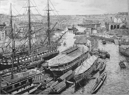 Brest pont tournant au - le,
