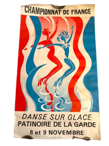 Affiche vintage championnat - affiche,