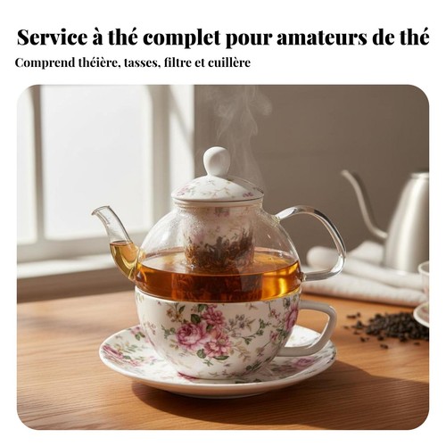 Ensemble théière tasse - théière, et