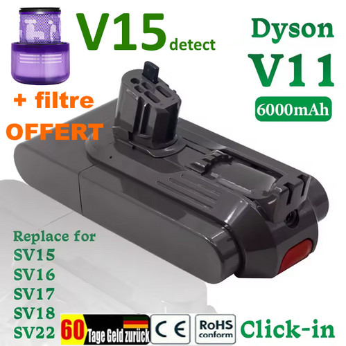 Batterie aspirateur dyson v11 - aspirateur,
