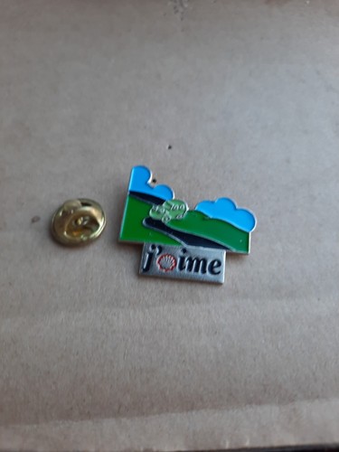 Pin shell station pompiste - pin's,