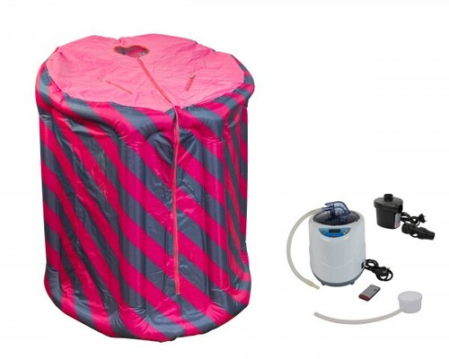 Sauna vapeur rose bleu - À,