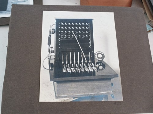 Ancienne photo telephone - photo,