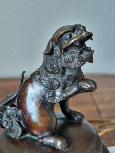 Pot chien lion - , en