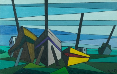 Beau tableau moderne marine - ,